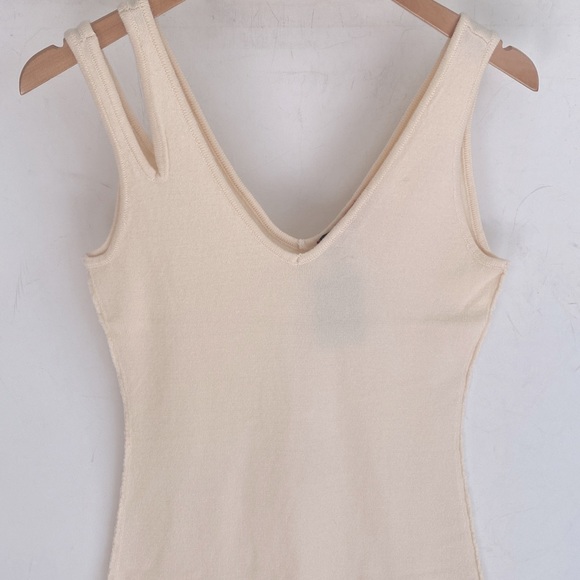 (A8) n:philanthropy Cream midi dress, Size small, NWT - Picture 3 of 8